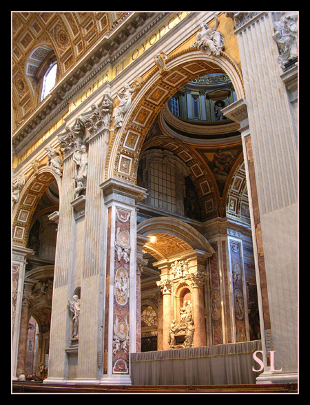 Spiral Stairs at the Vatican in Italy